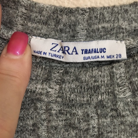 Zara Trafaluc Crop Top Sz Medium - Picture 4 of 8